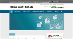 Desktop Screenshot of klima-sucht-schutz.de