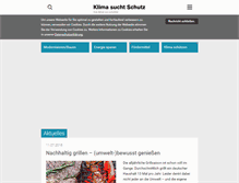 Tablet Screenshot of klima-sucht-schutz.de